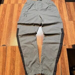 Under Armour Grey Small Retro Tech Baggy Track Sweatpants Small